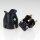 Kopp Schutzkontakt-Stecker Schwarz 16A 250V IP20 für Kabel bis 3x1,5 mm² 1757.0500.3