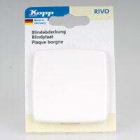 Kopp Rivo Blindabdeckung Weiß ähnlich RAL 9010...