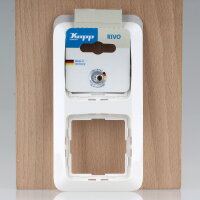 Kopp Rivo Abdeckrahmen 2-fach Weiß ähnlich RAL...