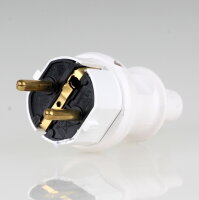 Kopp Schutzkontakt-Stecker Weiß IP44 16A 250V...