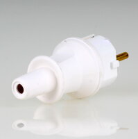 Kopp Schutzkontakt-Stecker Weiß IP44 16A 250V...