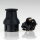 Kopp Schutzkontakt-Stecker Schwarz IP44 16A 250VAC für Kabel bis 3x1,5 mm² 1797.1600.5