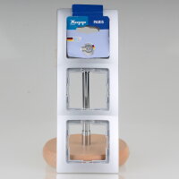 Kopp Paris 3-fach Abdeckrahmen Silber 225x83 mm IP20...