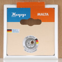 Kopp Malta Abdeckrahmen 1-fach Arktisweiß 80x80 mm...