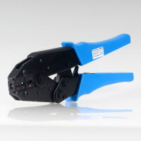 Unitec 46606 Crimpzange 0,5–6,0 mm² für isolierte Kabelschuhe und Aderendhülsen