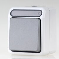 Merten Aus-/Wechsel-Kontrollschalter 1-polig 10 AX 250 V...