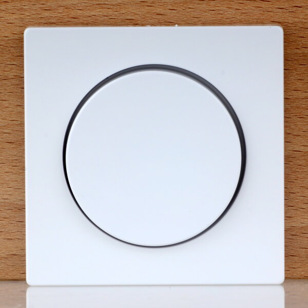 Merten Zentralplatte für Dreh-Dimmer Aktivweiß glänzend 55×55mm MEG5250-0325 / 30237