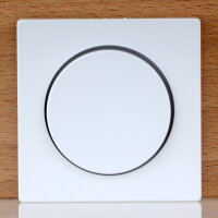 Merten Zentralplatte für Dreh-Dimmer Aktivweiß...