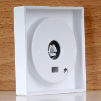 Merten Zentralplatte für Dreh-Dimmer Aktivweiß glänzend 55×55mm MEG5250-0325 / 30237