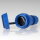 PCE Schutzkontaktkupplung blau IP66/IP68 druckwasserdicht 16A 250V Typ 20251
