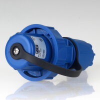 PCE Schutzkontaktstecker blau IP66/IP68 druckwasserdicht 16 A 250 V Typ 20051