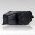 Unitec Gummi Schutzkontakt 3-Wege-Kupplung 16A 250V mit Klappdeckel IP44 schwarz 44220L