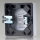 Unitec Herdanschlussdose EIM-163 für Aufputz und Unterputz 80×80mm 40008L