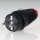 Unitec PCE Gummi-Schutzkontakt-Stecker schwarz 16A/250V AC IP54 Taurus 2 – 40549L