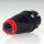 Unitec PCE Gummi-Schutzkontakt-Stecker schwarz 16A/250V AC IP54 Taurus 2 – 40549L