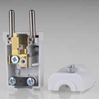Unitec Schutzkontakt-Stecker grau 16 A/250V AC mit Schraubklemmen 40547L
